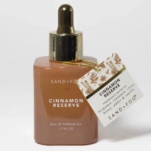 New! SAND + FOG Cinnamon Reserve 50 ml Oil Dropper